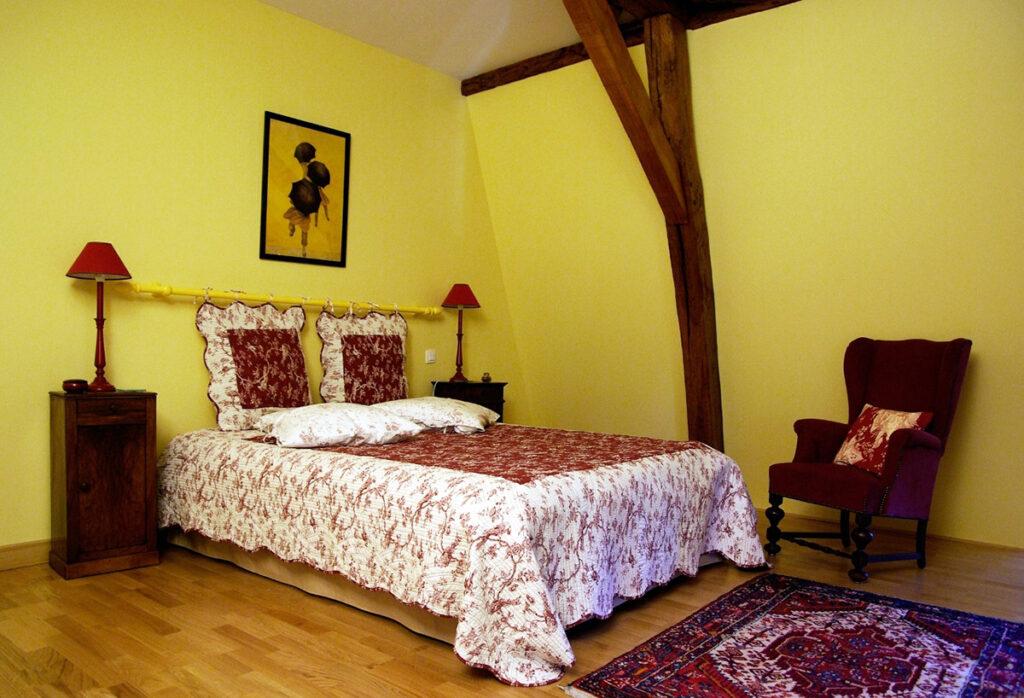 Chambre Tournesol à La Bastide du Roy