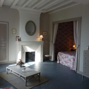 Chambre La Treille au château d'hôtes, le Clos de Ligré