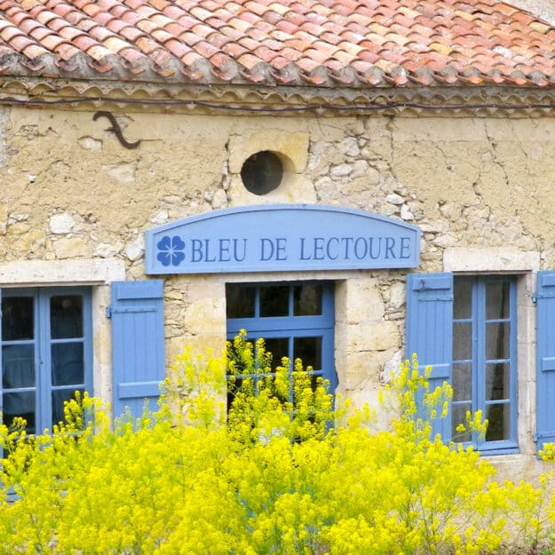 Lectoure, l'atelier du "bleu pastel"