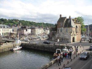 Hôtel Le Cheval Blanc, vue sur le Port d'Honfleur