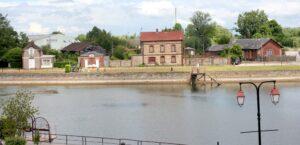Vue sur le Port d'Honfleur, Hôtel Le Cheval Blanc