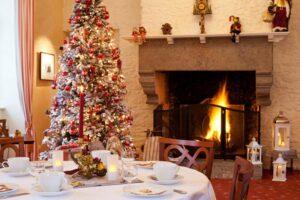 Hôtel La Malouinière des Longchamps,salle de petit-déjeuner, Noêl