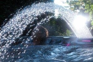 Spa extérieur, Sauna, Bain bouillonnant