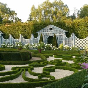 Europe, Centre, Berry, Cher, France, Ainay-le-Viel Castle, Park and Garden Tours, Grand Trellis