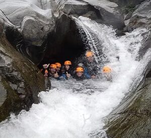 Séminaires au Château de Saint-Jean-du-Gard, Canyoning