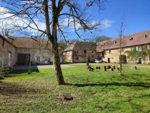 Cour intérieure Domaine de Preisch, Gite location saisonnière, BASSE RENTGEN, France, Moselle