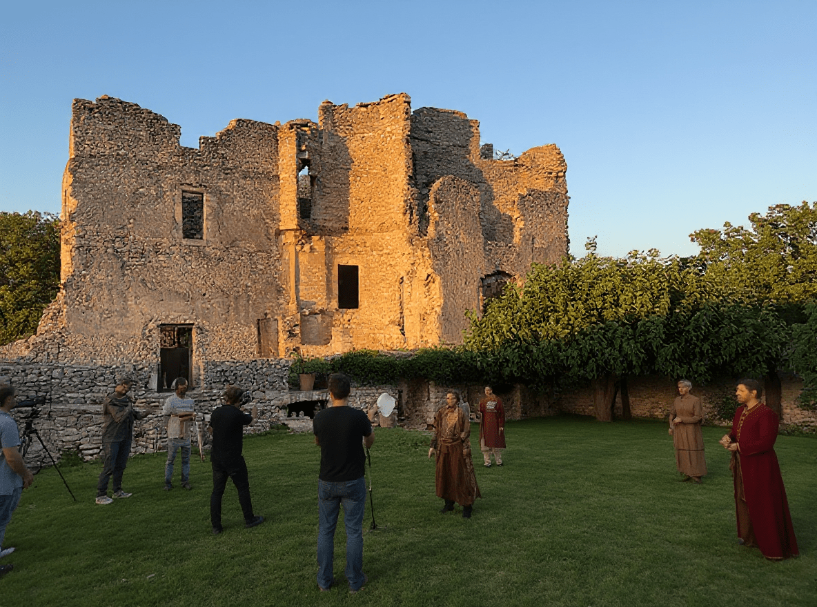 Tournages, Prises de Vues Château de Vénéjean