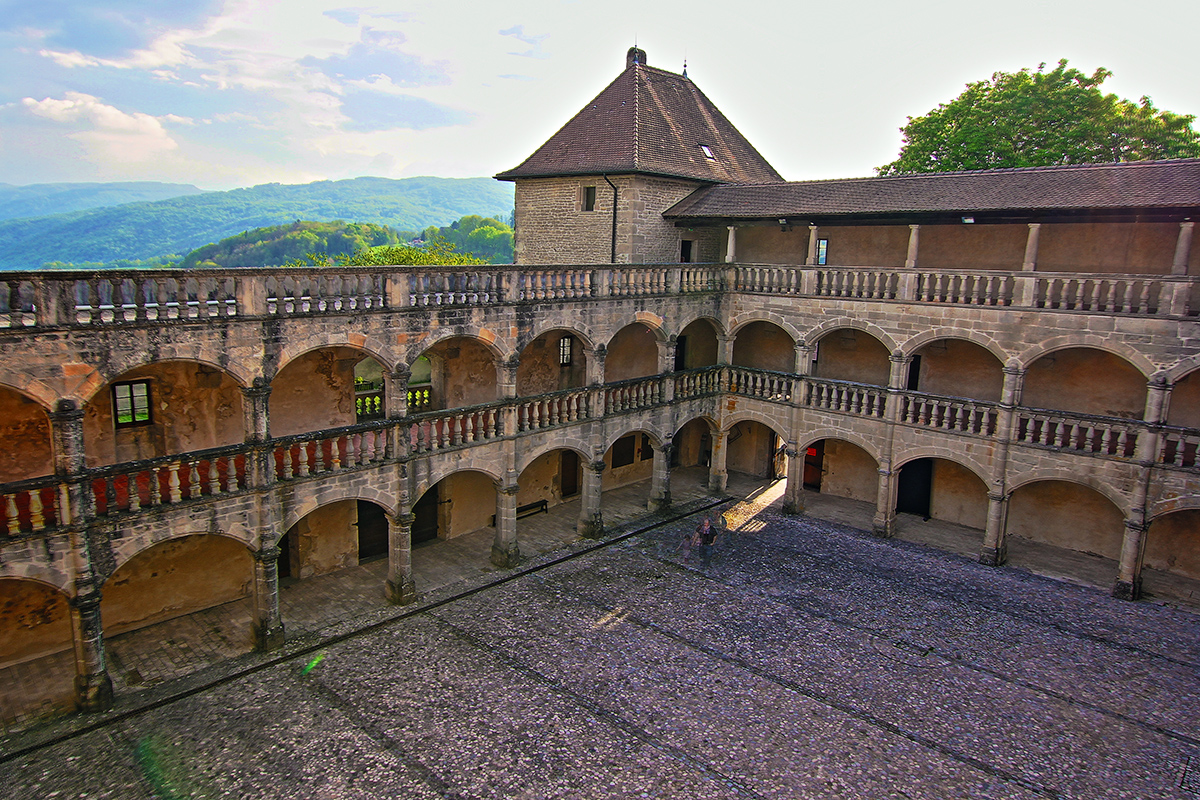 Visite du Château de Clermont