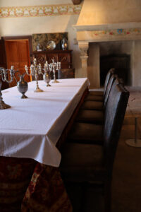 visite du château de clermont salle a manger